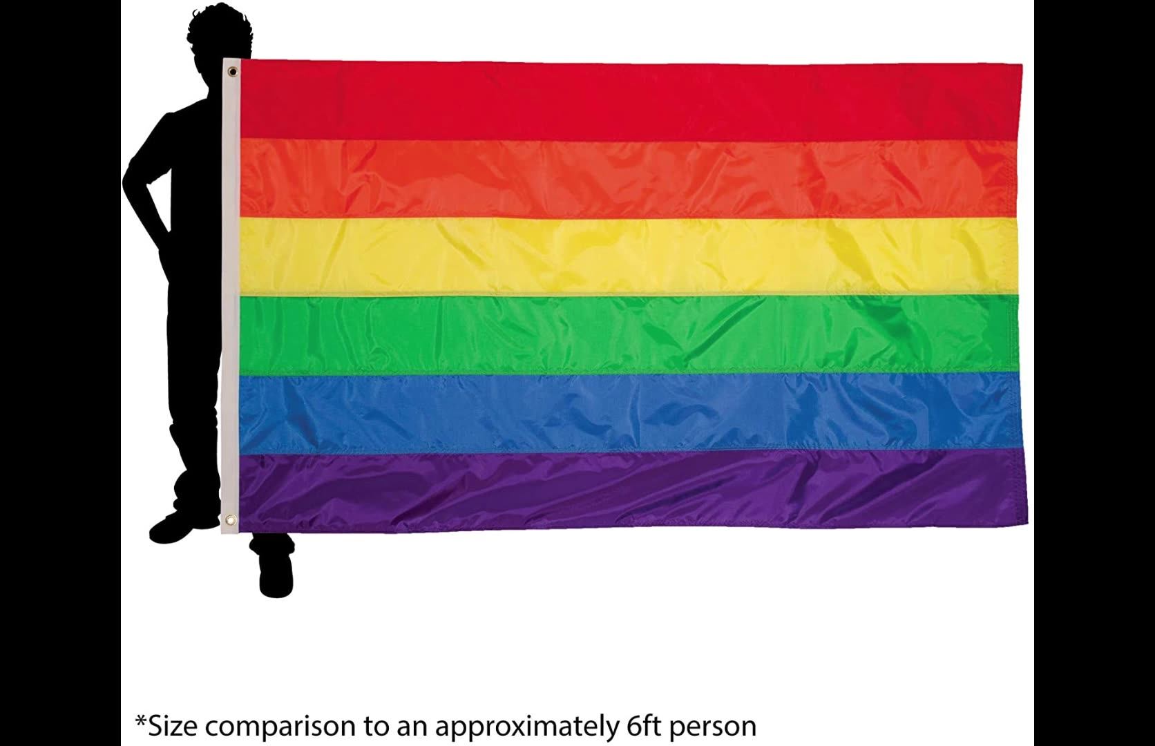 Cheap 5ft X 3ft Eyelets Pride Accessories Gay Pride Banner Progress Gay Pride Lgbtq+ Rainbow