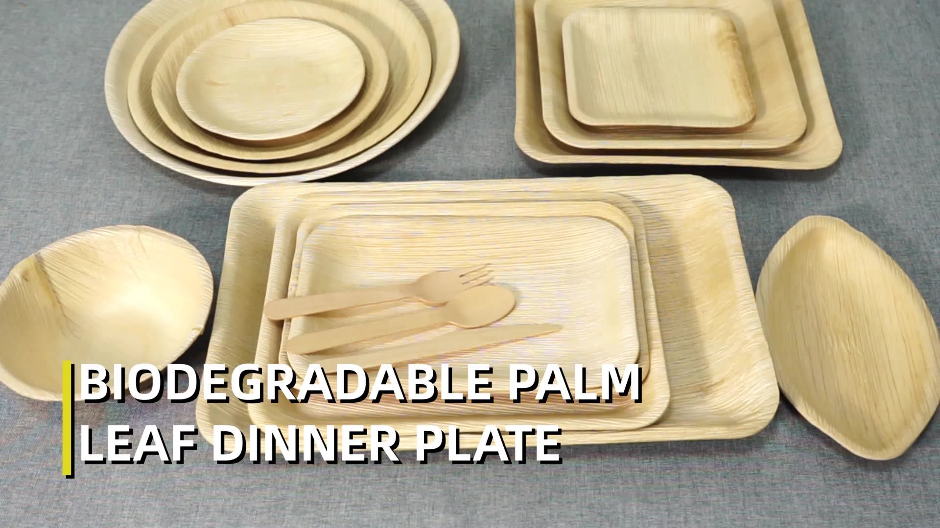 Bamboo Serving Platters Disposable Boards Trays Ecofriendly Dinnerware