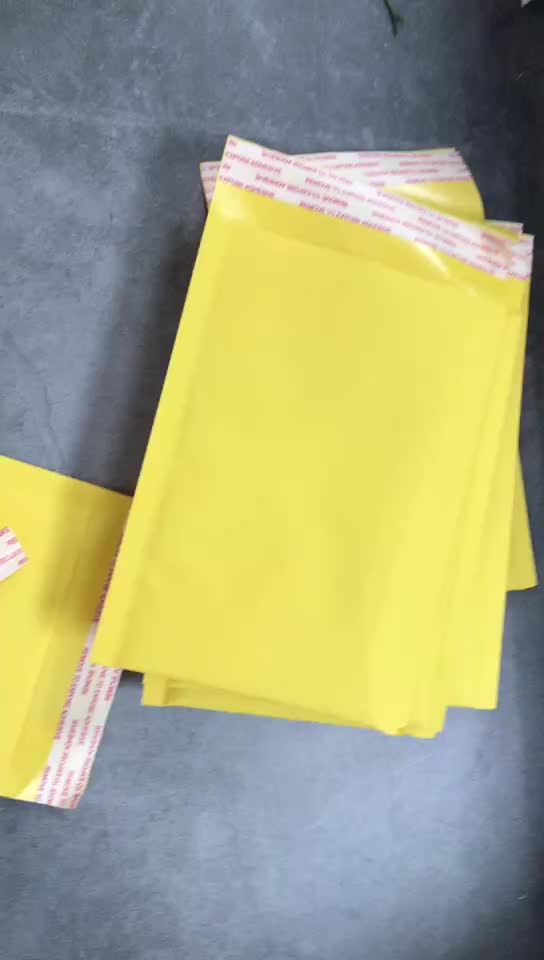Customized Printed Poly Air Bubble Mailer Bag / Padded Plastic Mailing