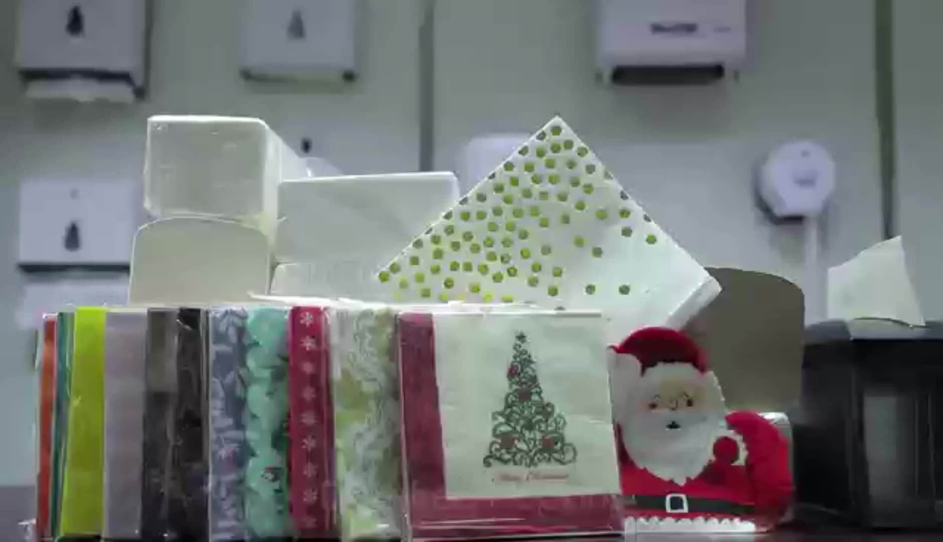 Manufacturers Quality 500 Pack Cocktail Napkins Paper 3 Ply White