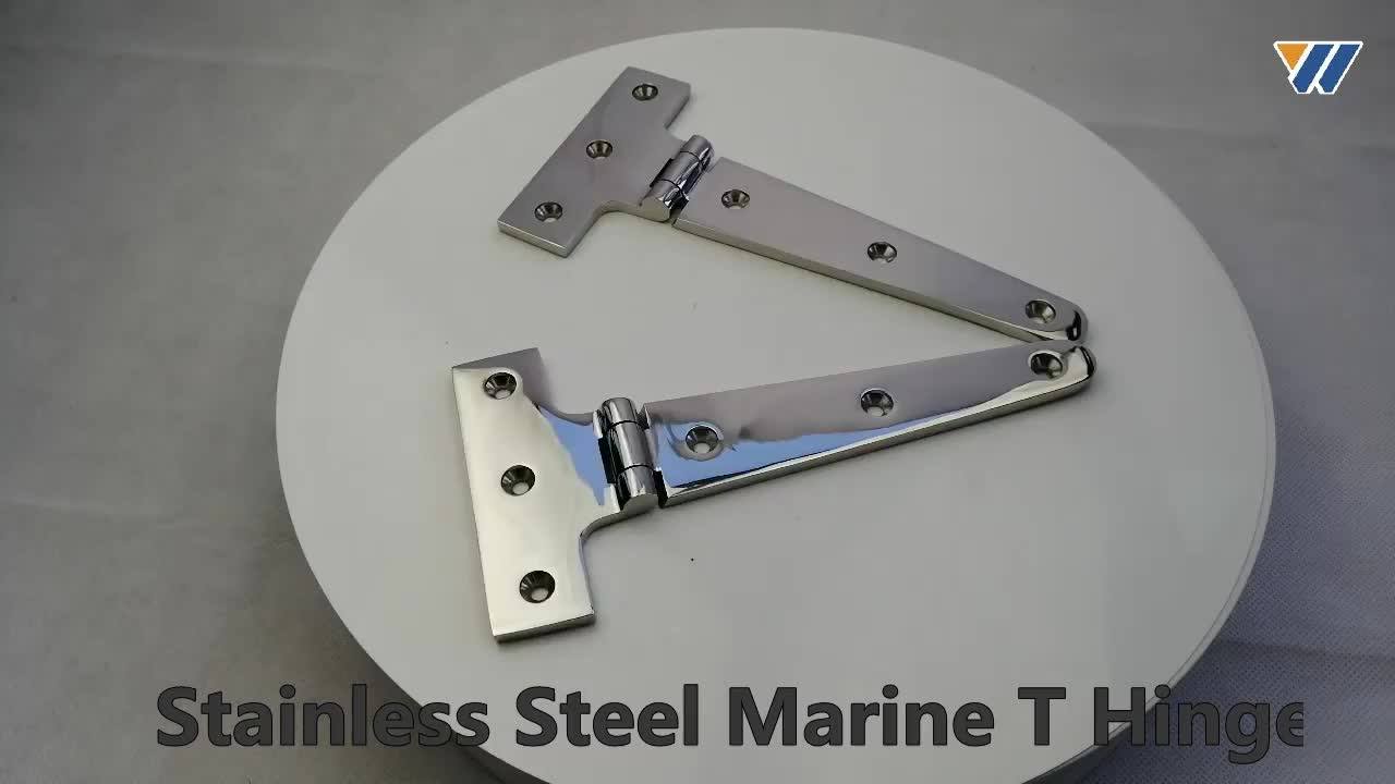 Heavy Duty Marine Boat Stainless Steel Seat T Tee Hinges And Latches