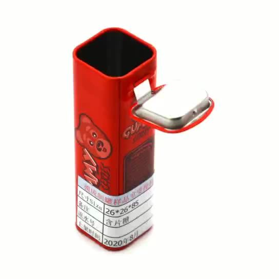 Wholesale Metal Food Safe Tin Red Square Tin Box For Tea Square Tea Tins Buy Food Safe Tin