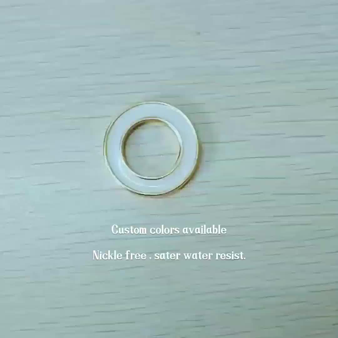 Custom Swimwear Ring Connector In 15mm Buy Alloy Metal Bikini Circle