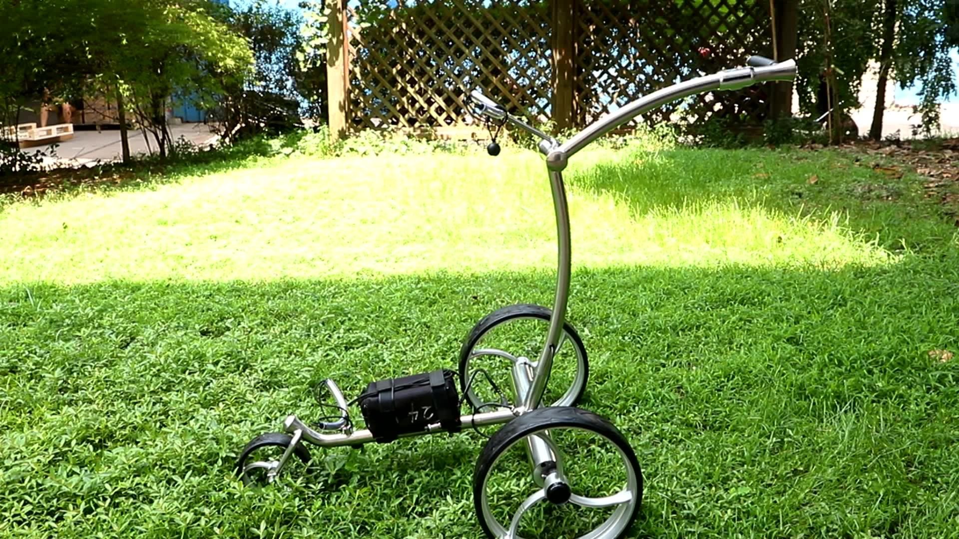 Topsun 2020 Unique Design Remote Controlled Golf Buggy Motocaddy