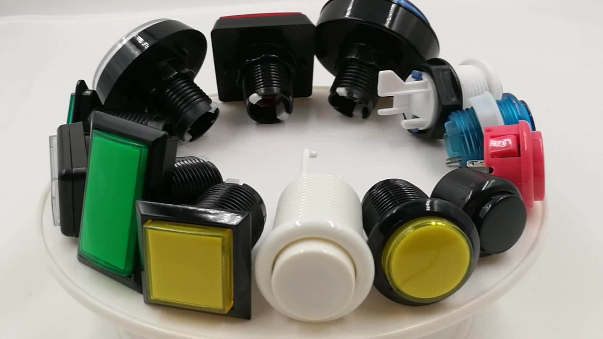 Different Colors 32 * 32mm Slot Machine Push Button With Free Sample