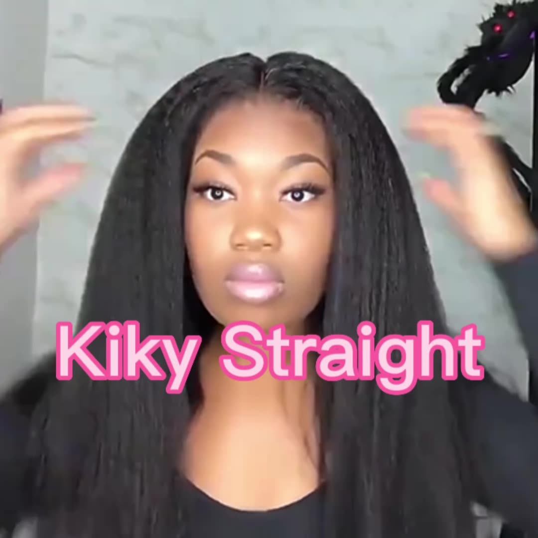 30 Inch Yaki Straight Wig 360 Full Lace Frontal Hd Human Hair Wigs 100