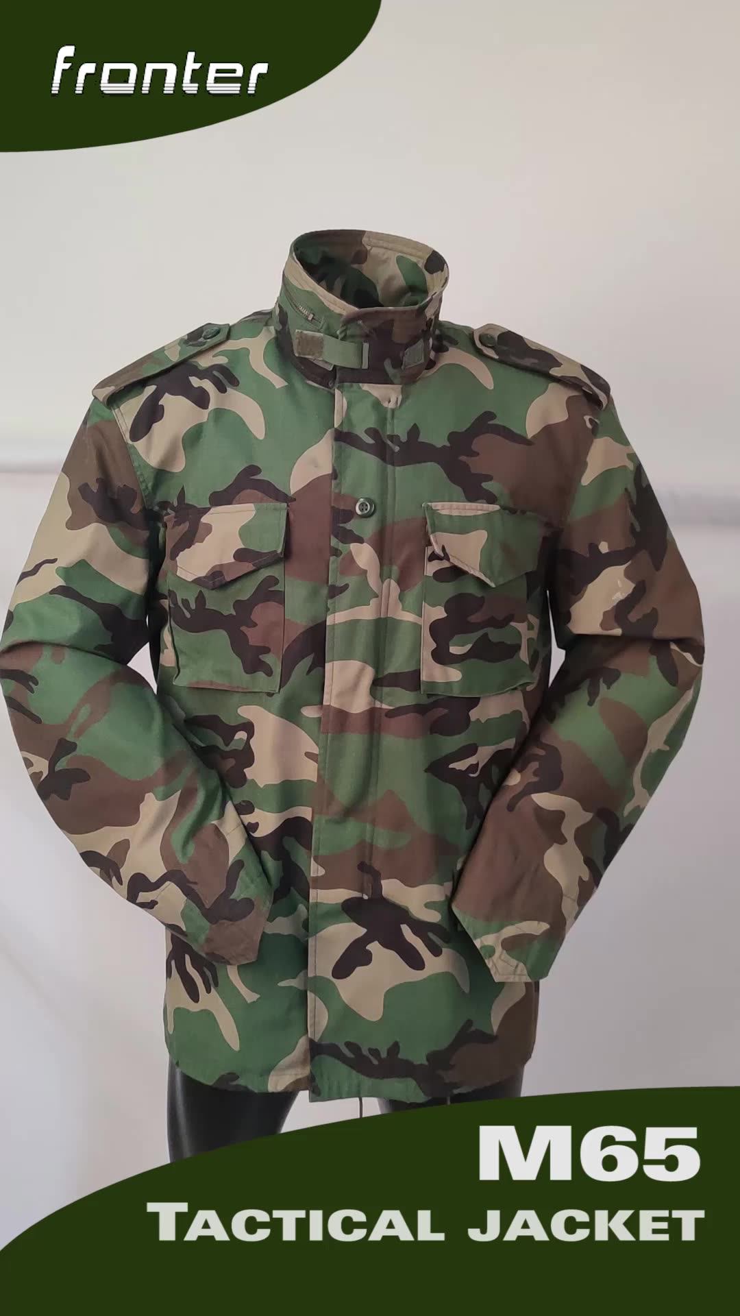 Digital Woodland Camo Militaire Veld Jas M65 Leger Jas Buy M65 Leger