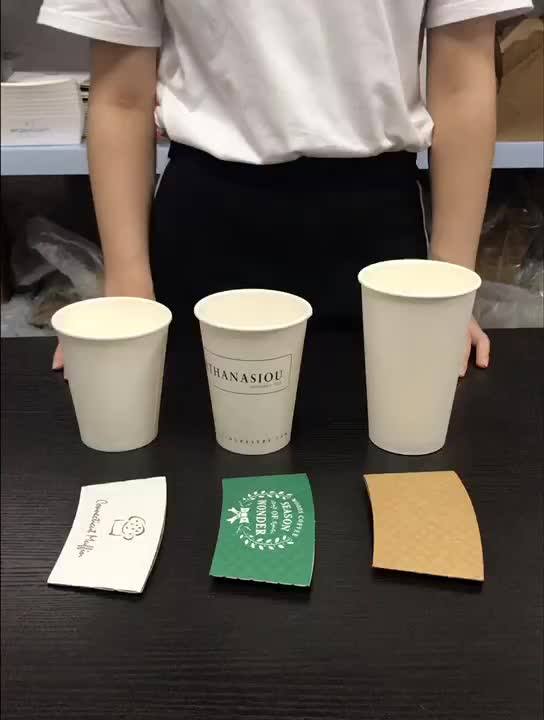 Wholesale Kraft Paper Coffee Cup Sleeves Buy Paper Coffee Cup Sleeves