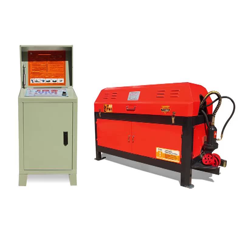 Gt414a 7.5kw Hydraulic Steel Bar Straight Machine 412mm Cnc Automatic
