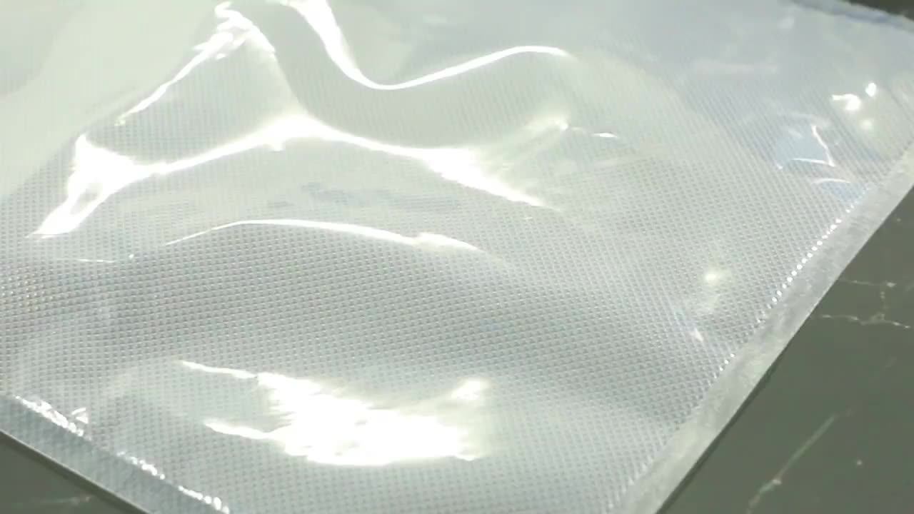 Custom Size Laminated Structure Food Grade Vacuum Sealer Bags Vacuum