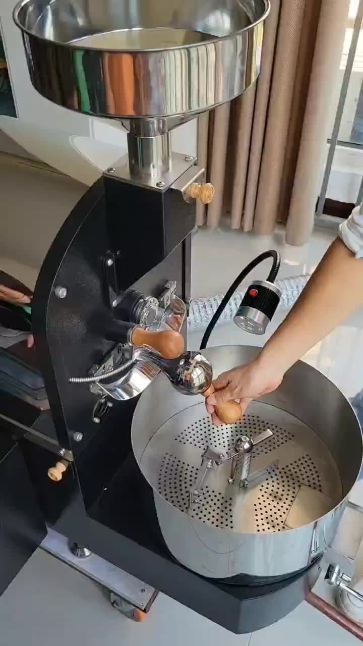 Sample Coffee Roaster Shop Coffee Roaster 1kg For Specialty With