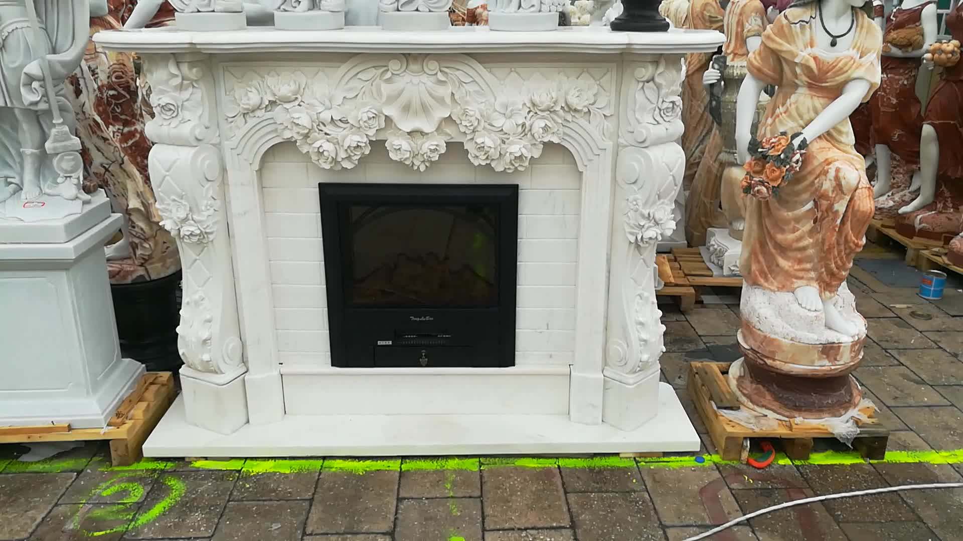 Classic French Indoor Round Stone Fireplace For Sale Buy French