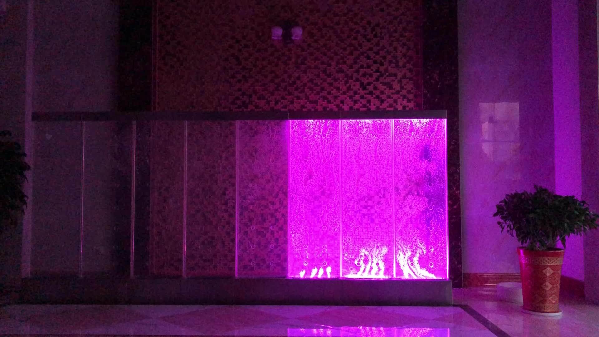 Musical Digital Dancing Water Bubble Wall Fountain Room Divider