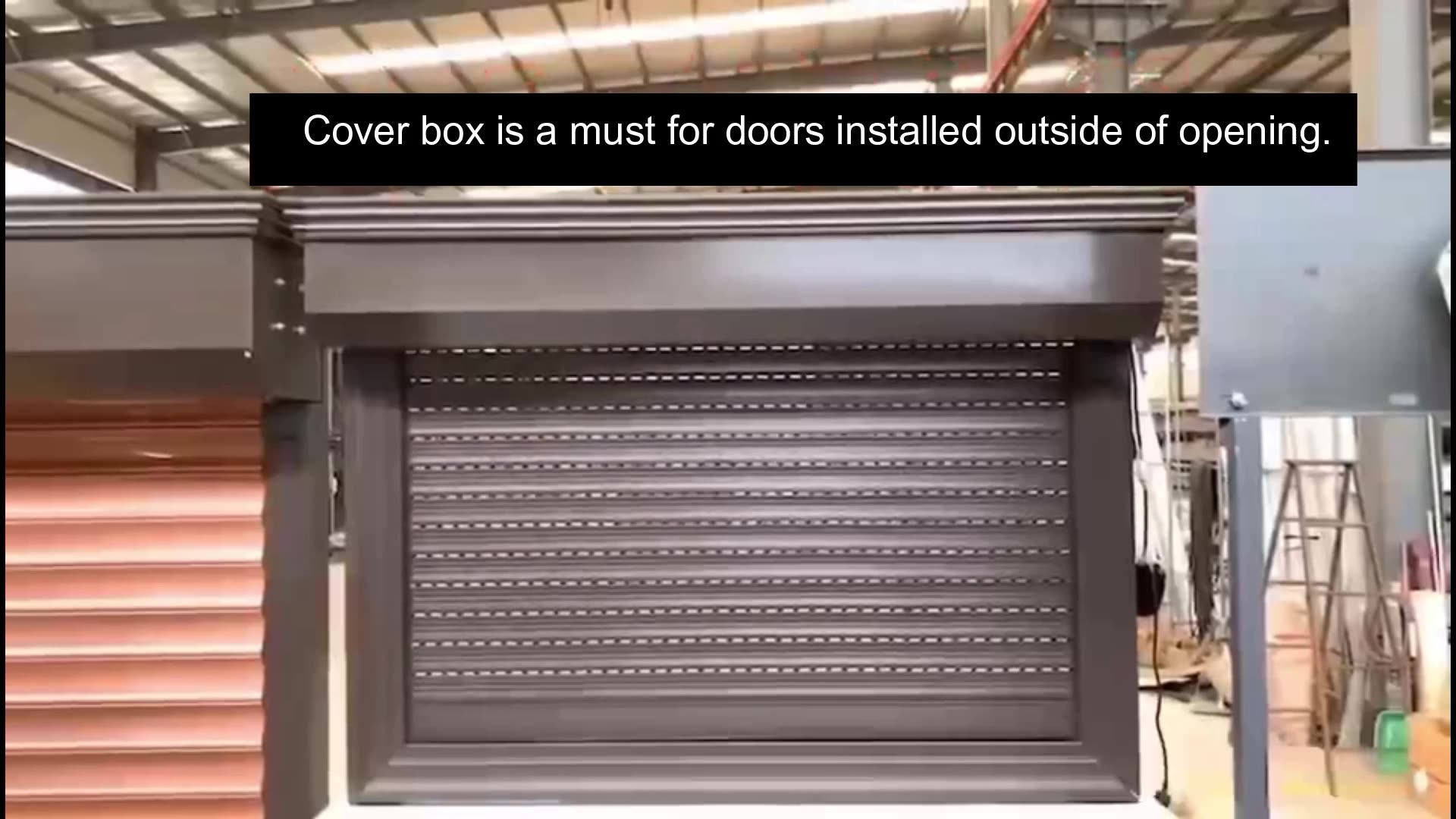 Electric Rolling Door Aluminum Roller Shutter Roll Up Door Buy