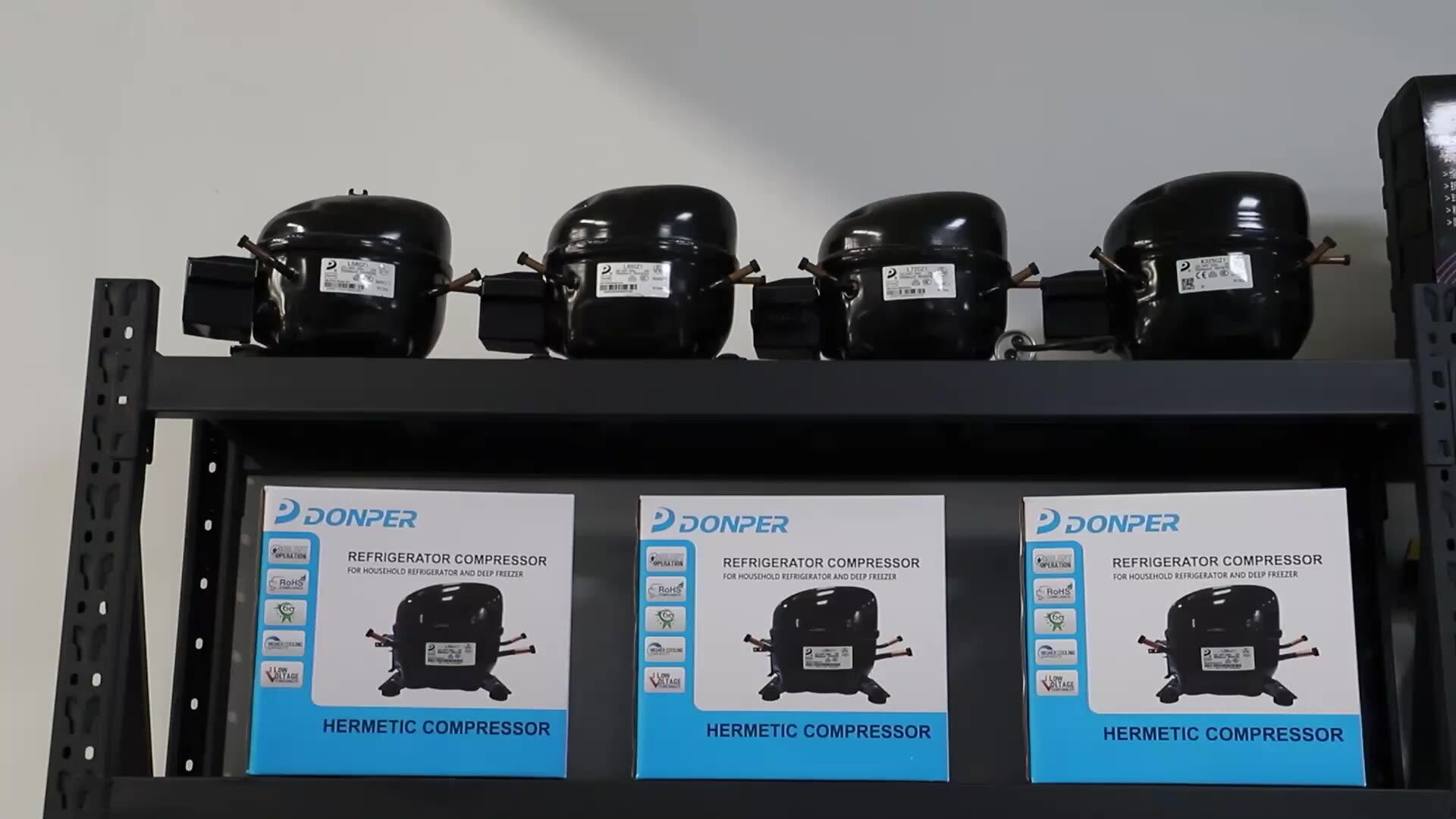 Don-per S53WZ1 S50CZ1 R134a 1/8hp Replacement Refrigerator