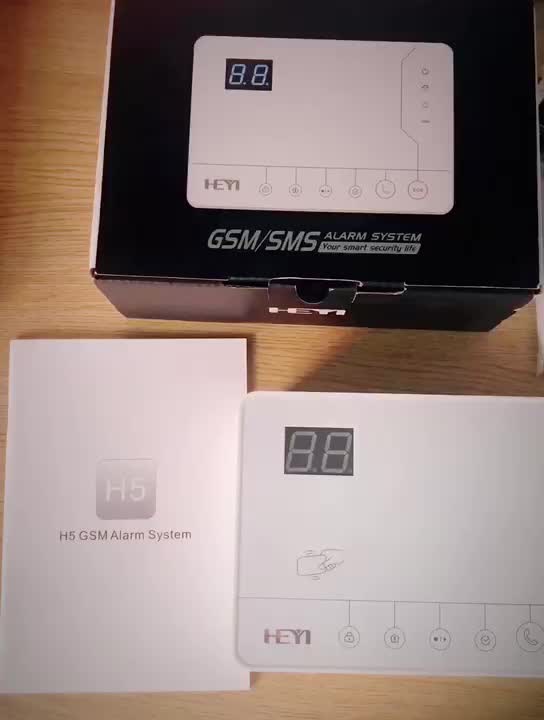 Two Way Communication Alarm System Gsm Wireless Auto Dial Home Security