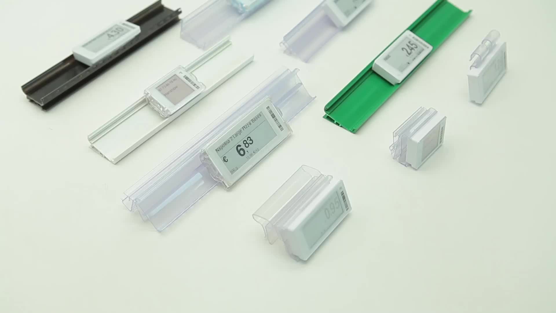 Hiplastics Plastic Electronic Digital Shelf Plastic Price Plastic Sign Label Holders Esl For ...