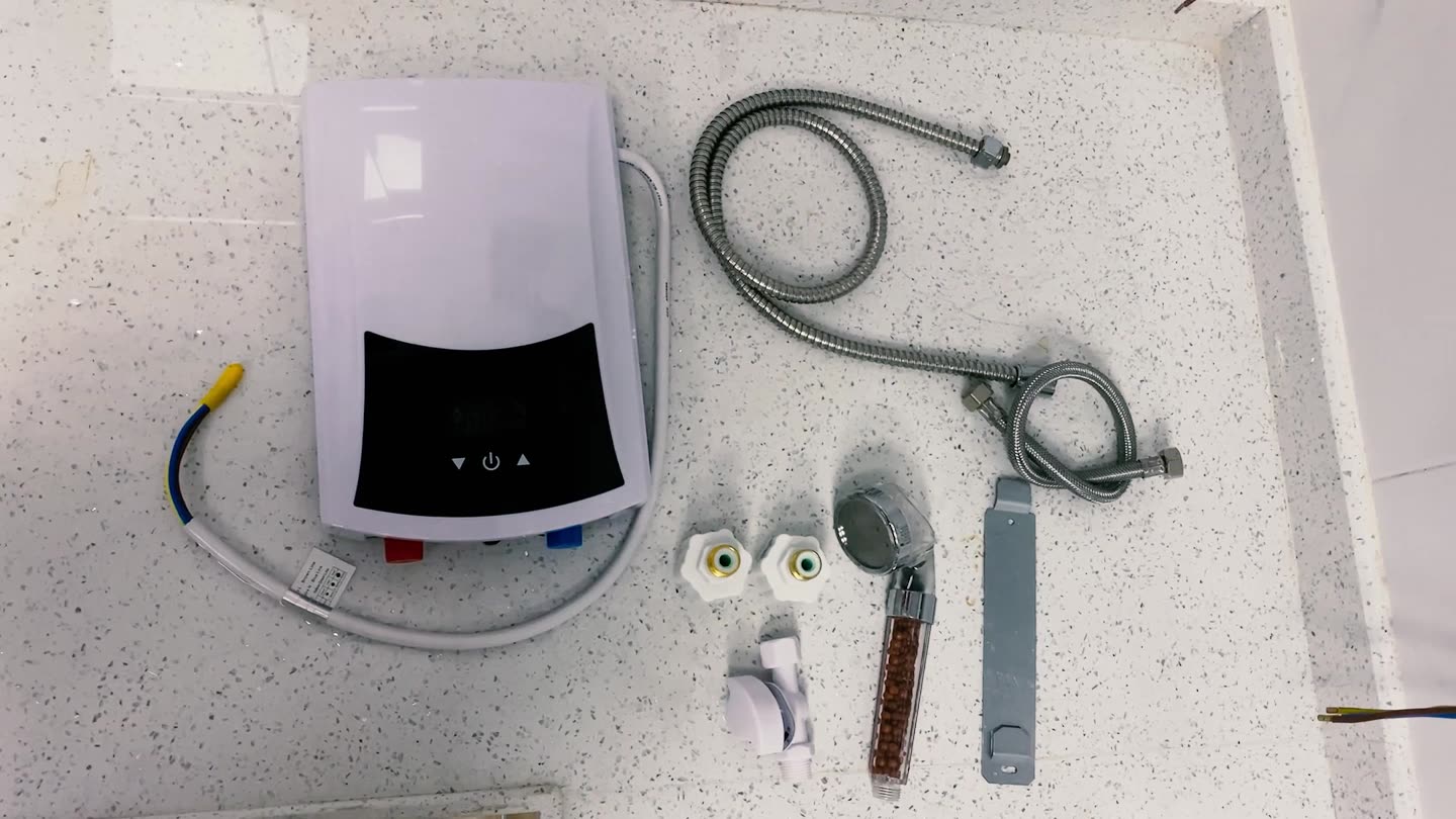 Highend Bathroom Instant Electric Shower Hot Tankless Water Heater