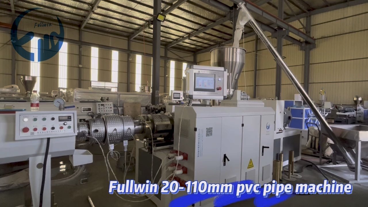 High Speed Plastic Pvc Pipe Extrusion Production Line Plastic Pipe