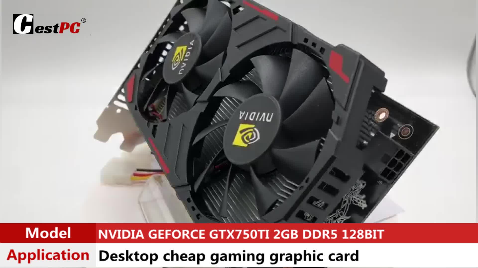 High Quality Good Price Geforce Gtx 750 Ti 2gb Ddr5 128bit Vga Graphics ...