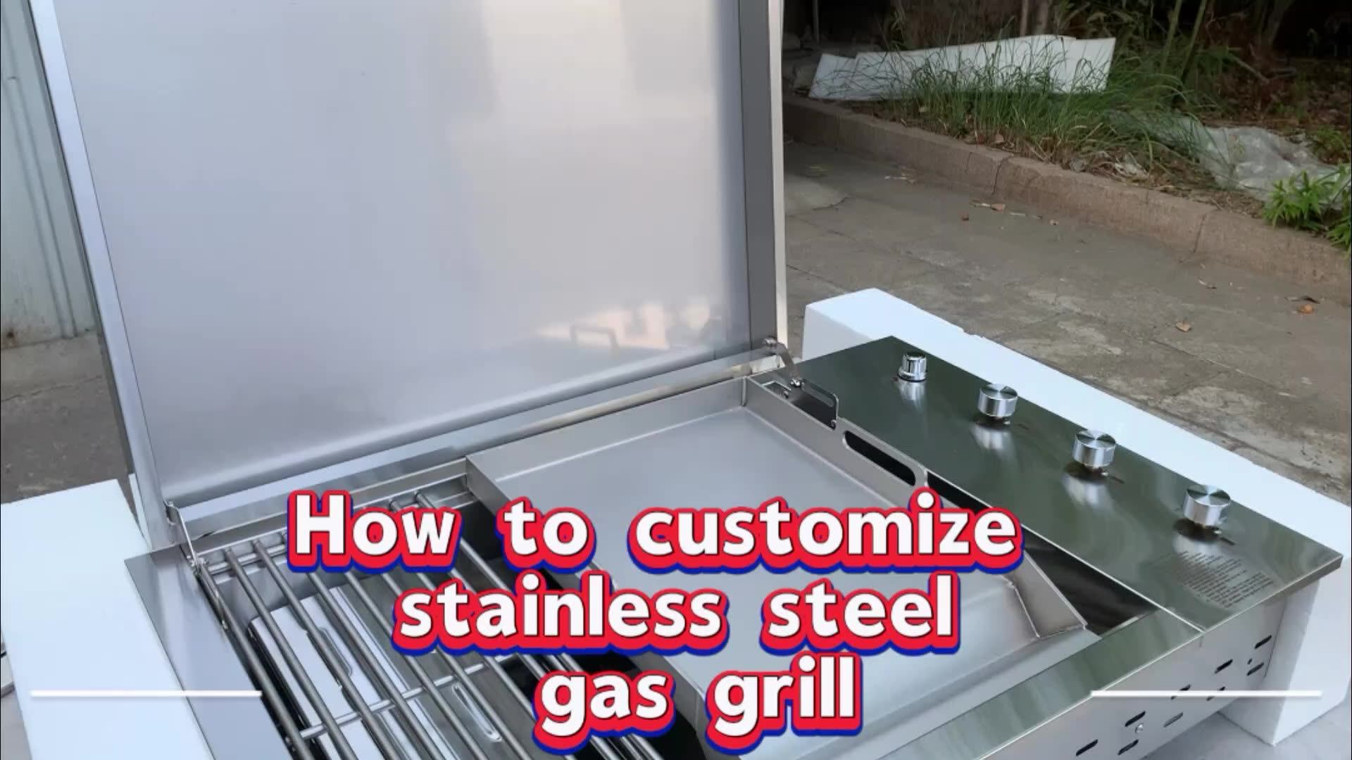 Grill Brenner Aus Edelstahl 304 - 16 Zoll Ersatzbrenner Für Propan Und Erdgas Grills