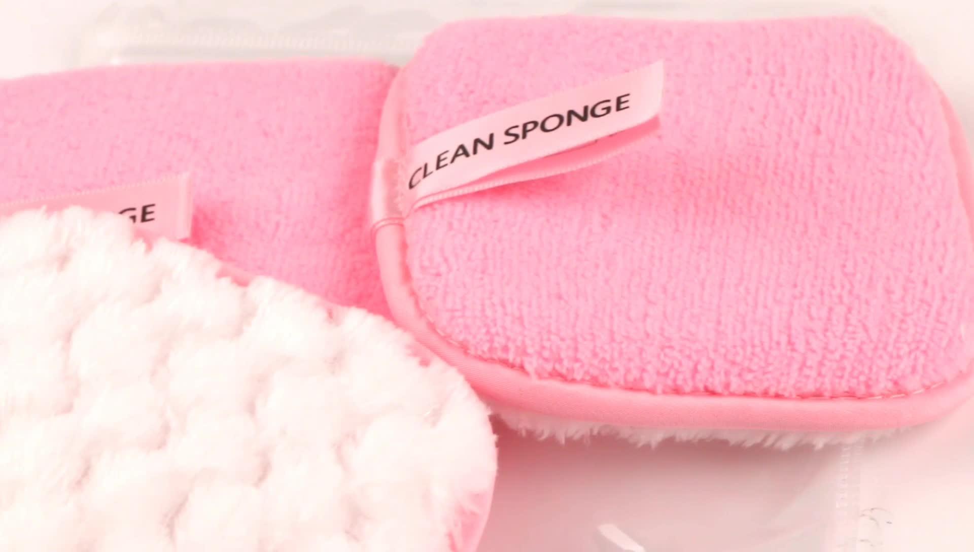 Hot Selling Durable 8cm 10cm Square Round Eye Face Soft Recyclable Reusable Microfiber Makeup