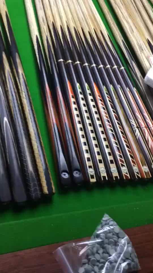 Custom Tip Size 1pc Snooker Cue 3/4 Joint Handmade Snooker Cue Buy