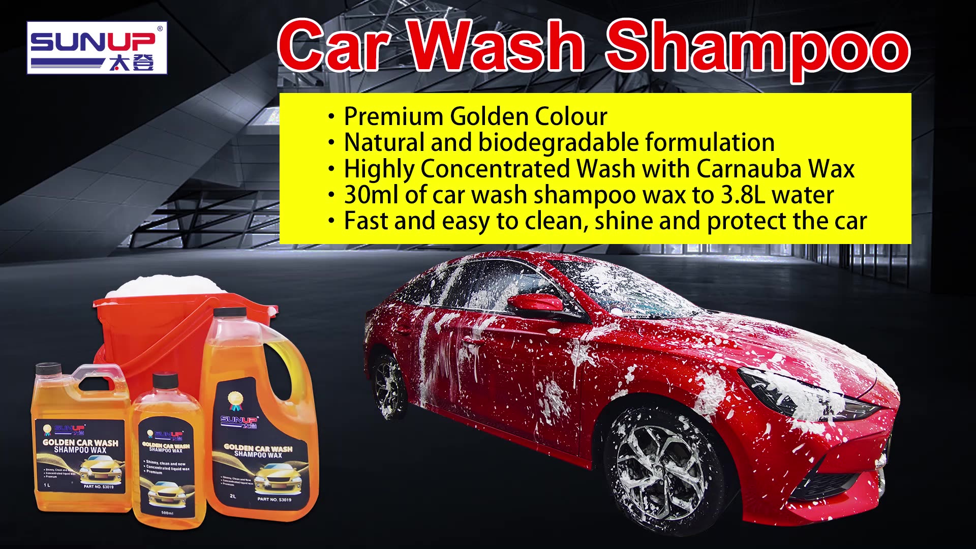 Carnauba Wax Concentrated Golden Colour Touchless Cleaning Car Wash
