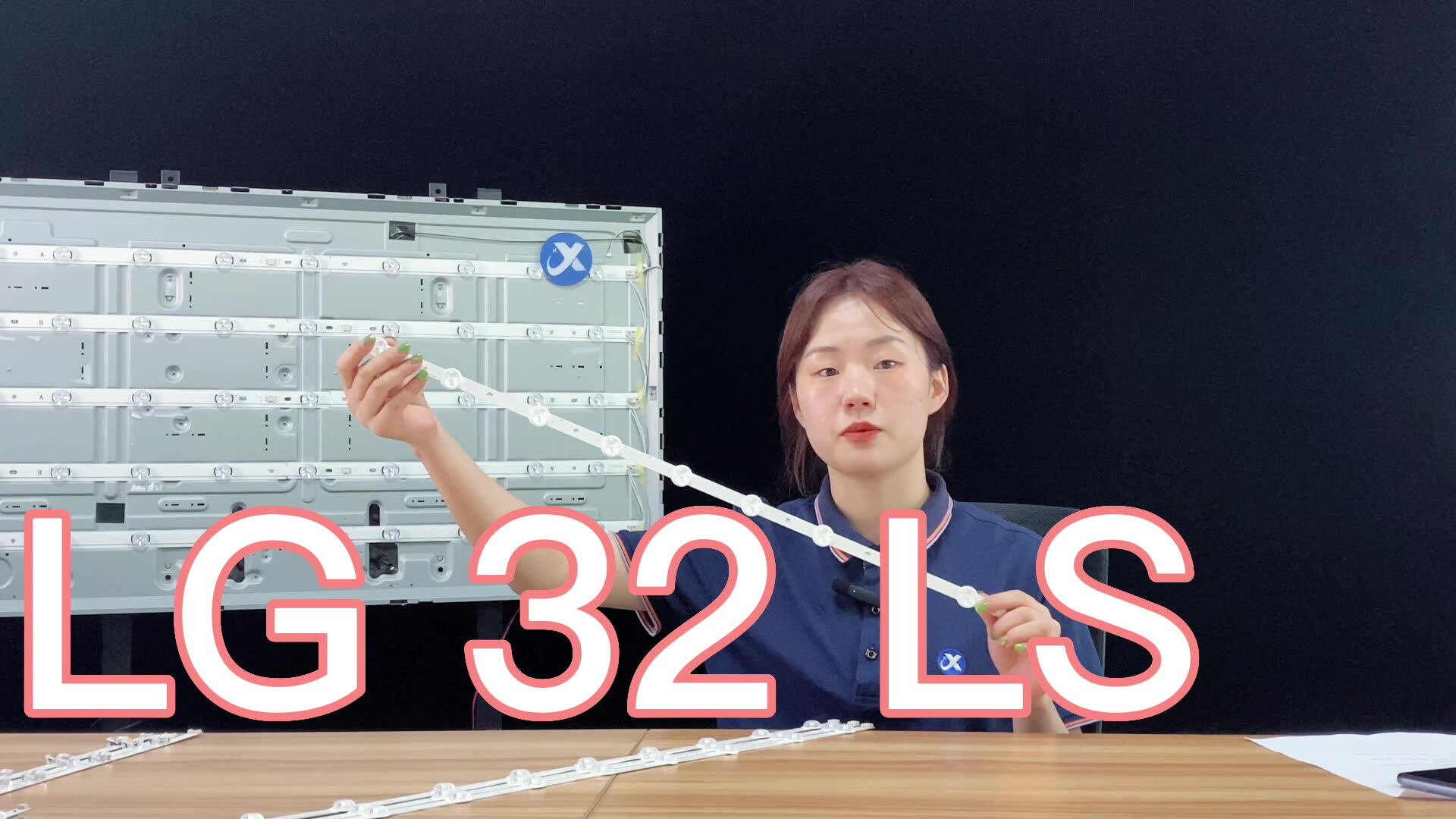 KIT 3 BARRES Bande 6 LED TV LG 32 " 6916L-1980A (À) 6916L-1981A(B - Foto 4