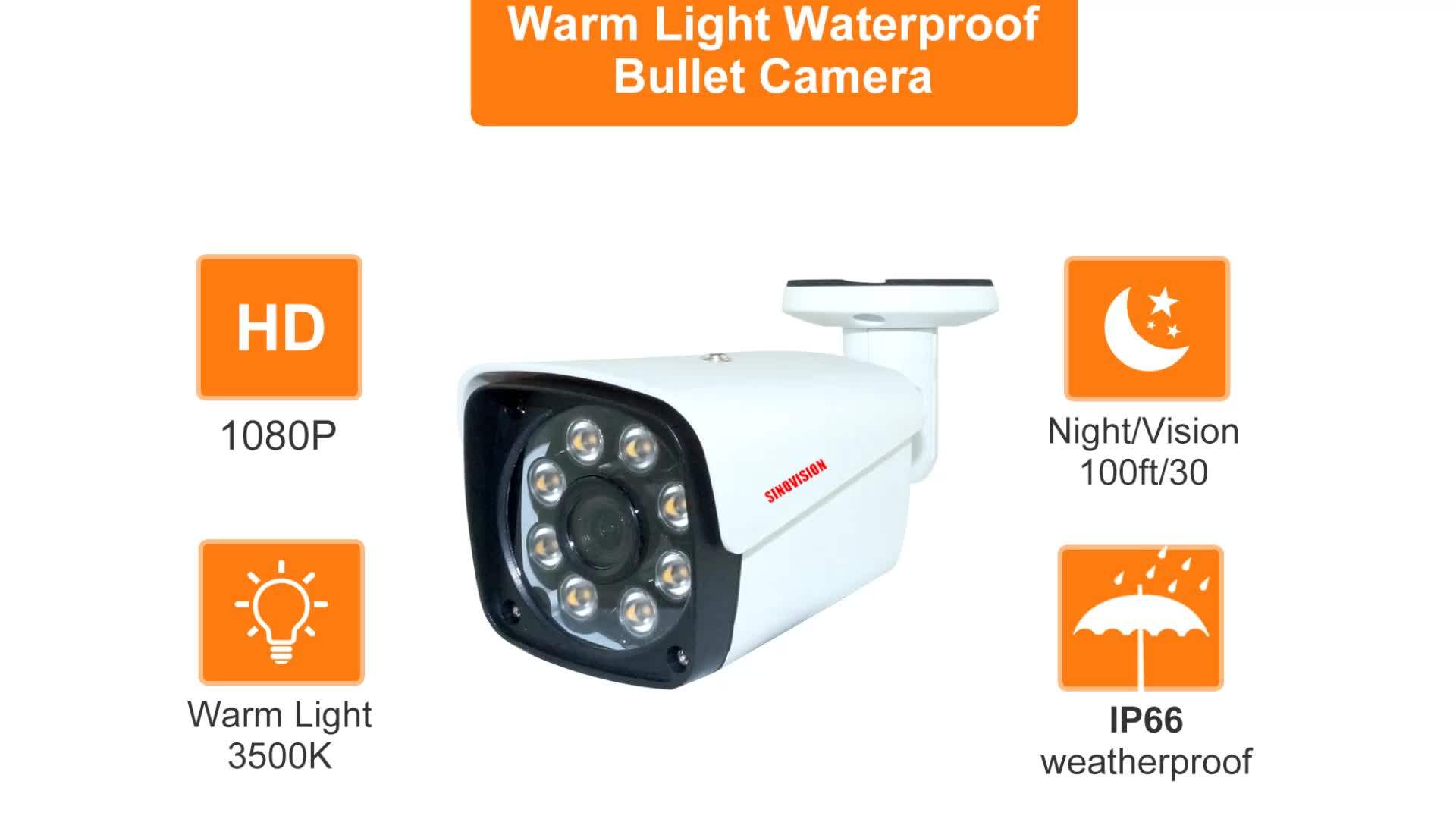 Sinovision 4 In 1 Camera Hd 2mp 1920x1080p Waterproof Ip66 Full Color