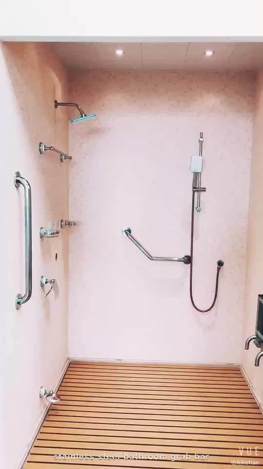 Stainless Steel Bathroom Disabled Folding Handicap Toilet Grab Bars