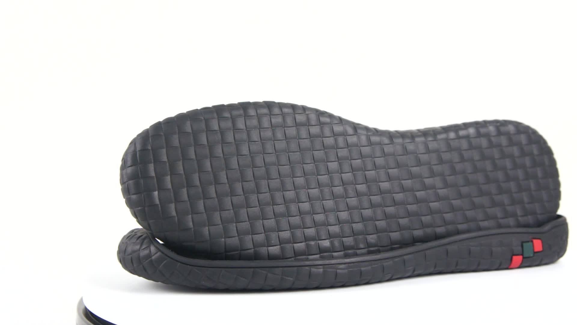 Shoe Sole Maker Wholesale Men's Soft Rubber For Crochet Shoe Making