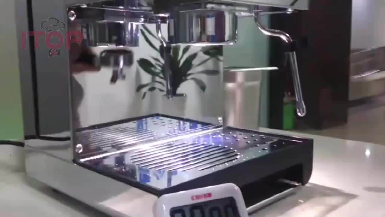 Semiautomatic Commercial Espresso Coffee Machine Full Stainless Steel