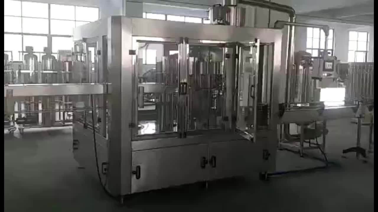 Automatic Carbonated Water Processing Machine/soft Drink Bottling