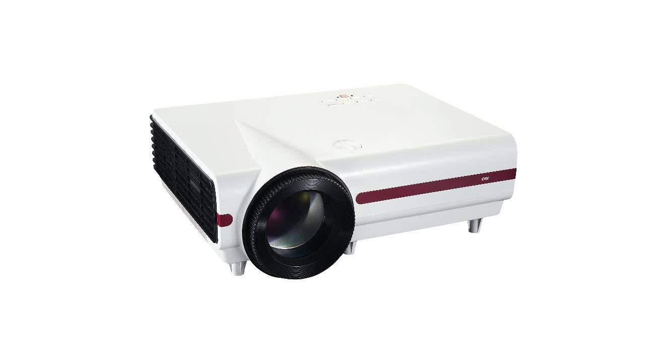 Lcd 3500 Lumen Projector Outdoor Cinema Projectors Proyectores 3d Wifi Laser Stage Light