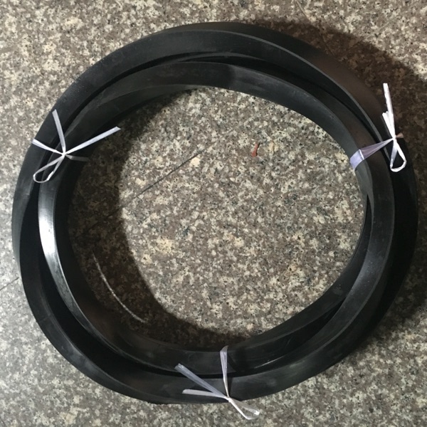 Black rubber door seal dye vat door seal seal strip cylinder ring rubber products factory wholesale