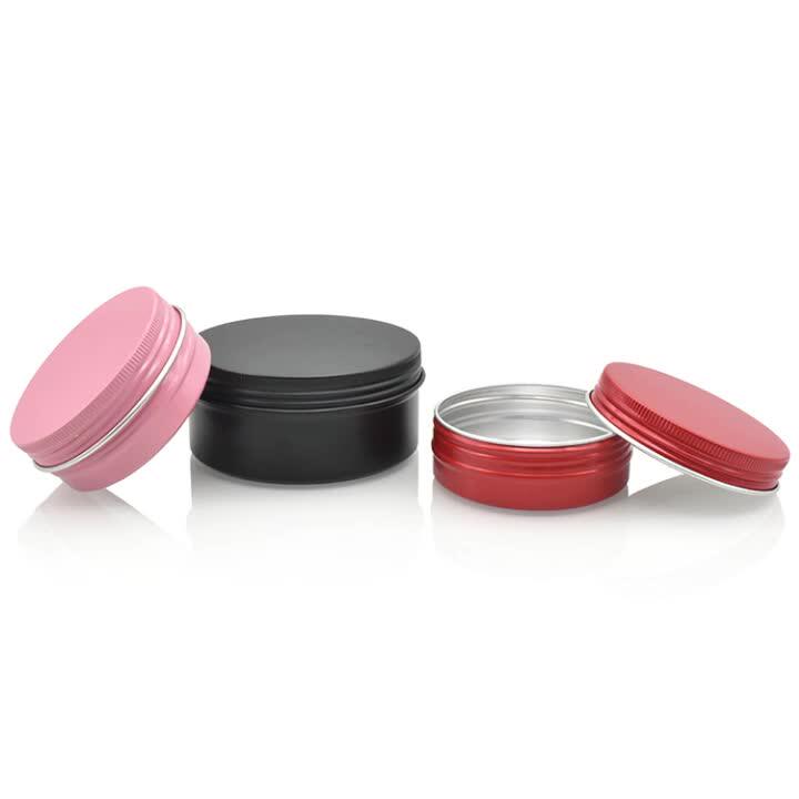 Cosmetic Aluminium Jar For Hair Wax Skin Balm Body Balm Jar Lip Balm