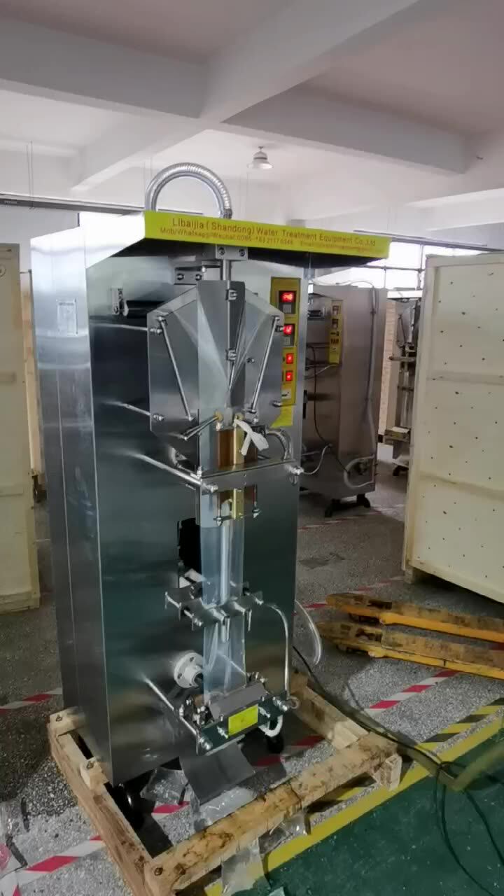 Plastic Bag Juice Appareil Eau Sachet Ro Plant Water Bottling Sachet