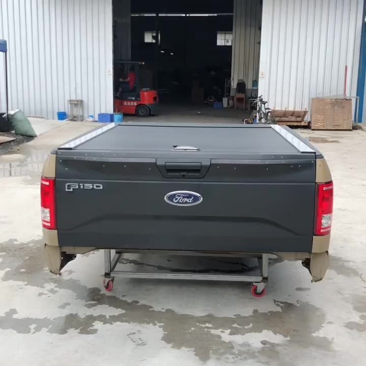 Waterproof Pickup Bed Roller Top Cover4x4 Roller Lid Cover For Ford