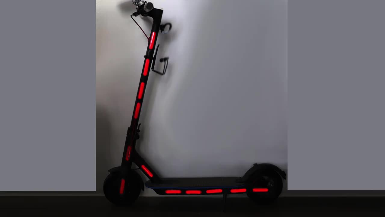 Superbsail Scooty Body Wheel Hub Reflective Stickers Warning Tape For