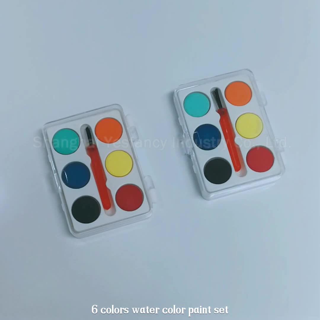 Low Price Watercolors Paint Set Astm En71 Certificated Watercolor 10