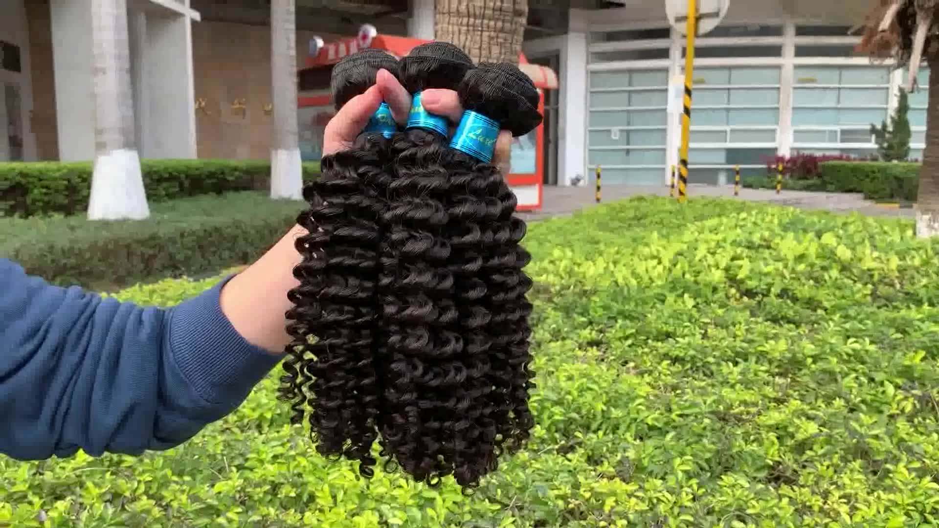 Free Sample Wholesale Donna Bella Excelled Hair Extension,36 Inch Ponytail Curly Peruvian Hair