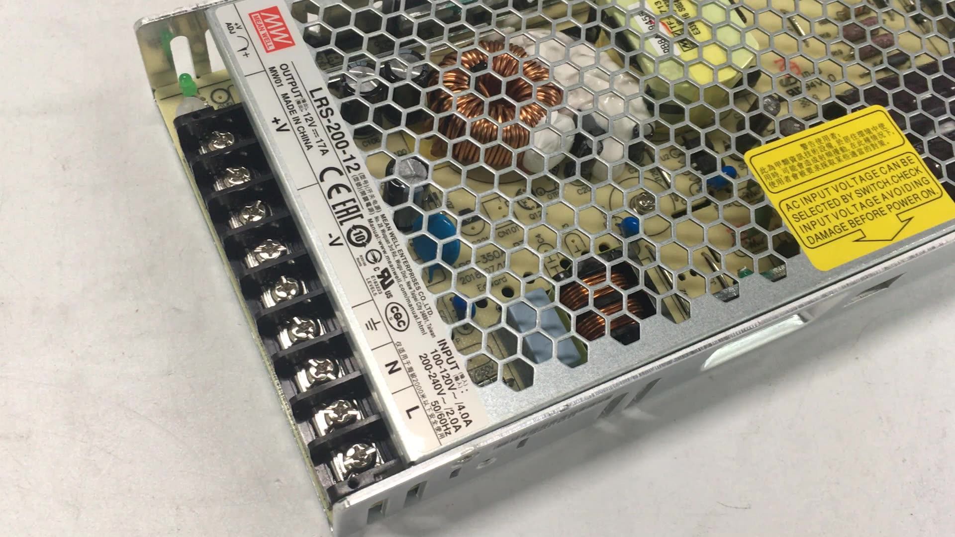 Smps Meanwell Enclosed Switching Power Supply Lrs150f24 150w Auto