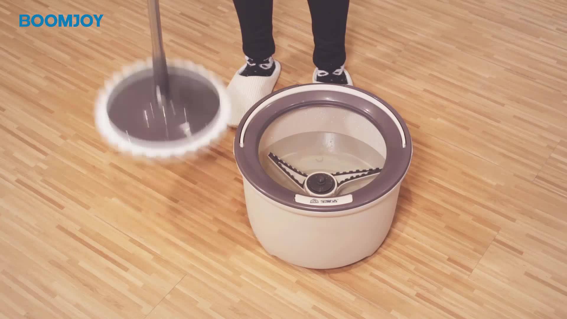 Boomjoy Cleaning Product Magic Spin Mop M8 Floor Cleaning Mop Set For