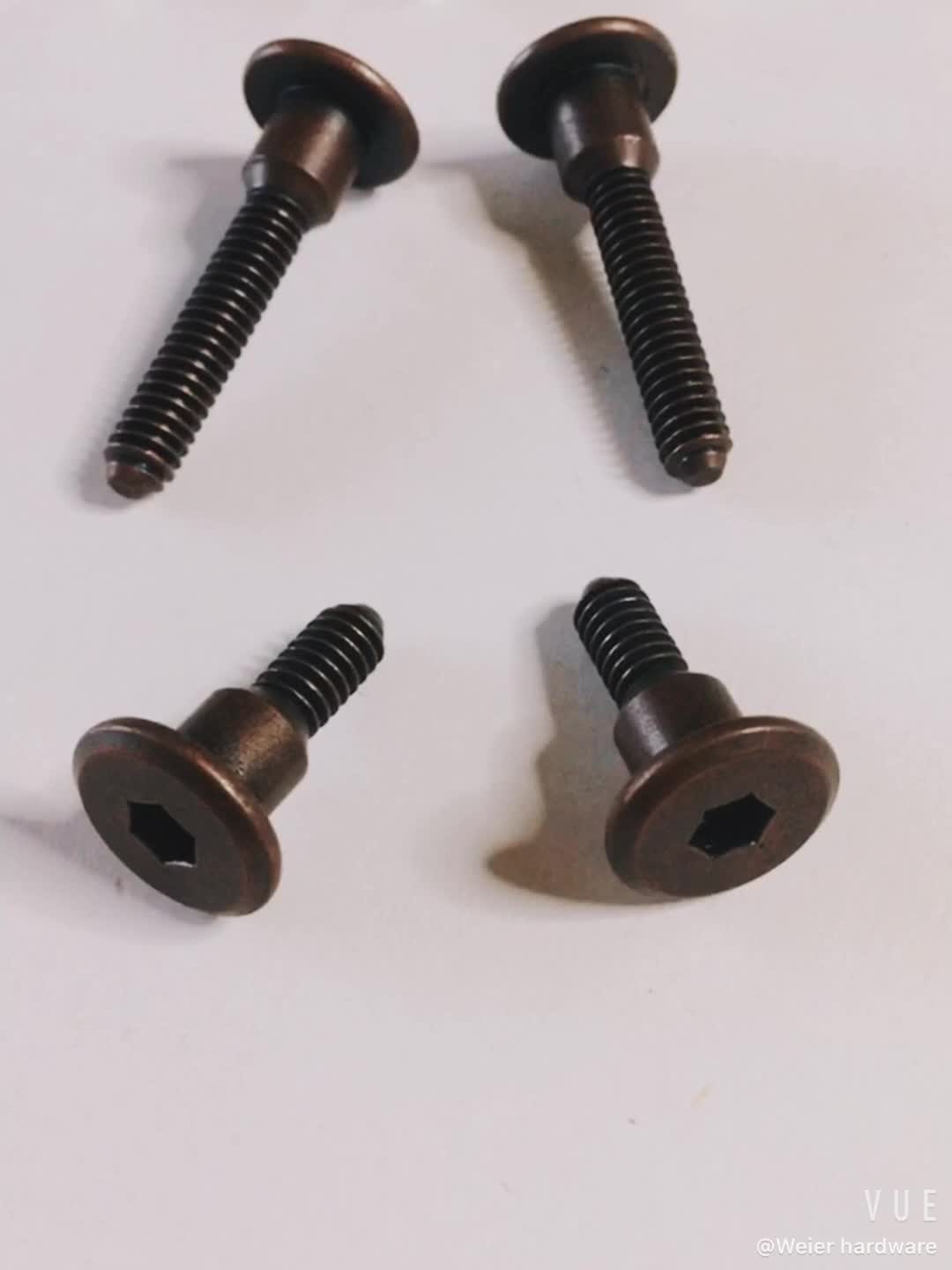 China Supplier Flat Head Slotted Shoulder Screw Buy Screw,Shoulder