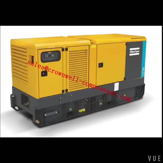 Atlas copco EAir T900 electric portable compressor 25 m3/min/900 cfm