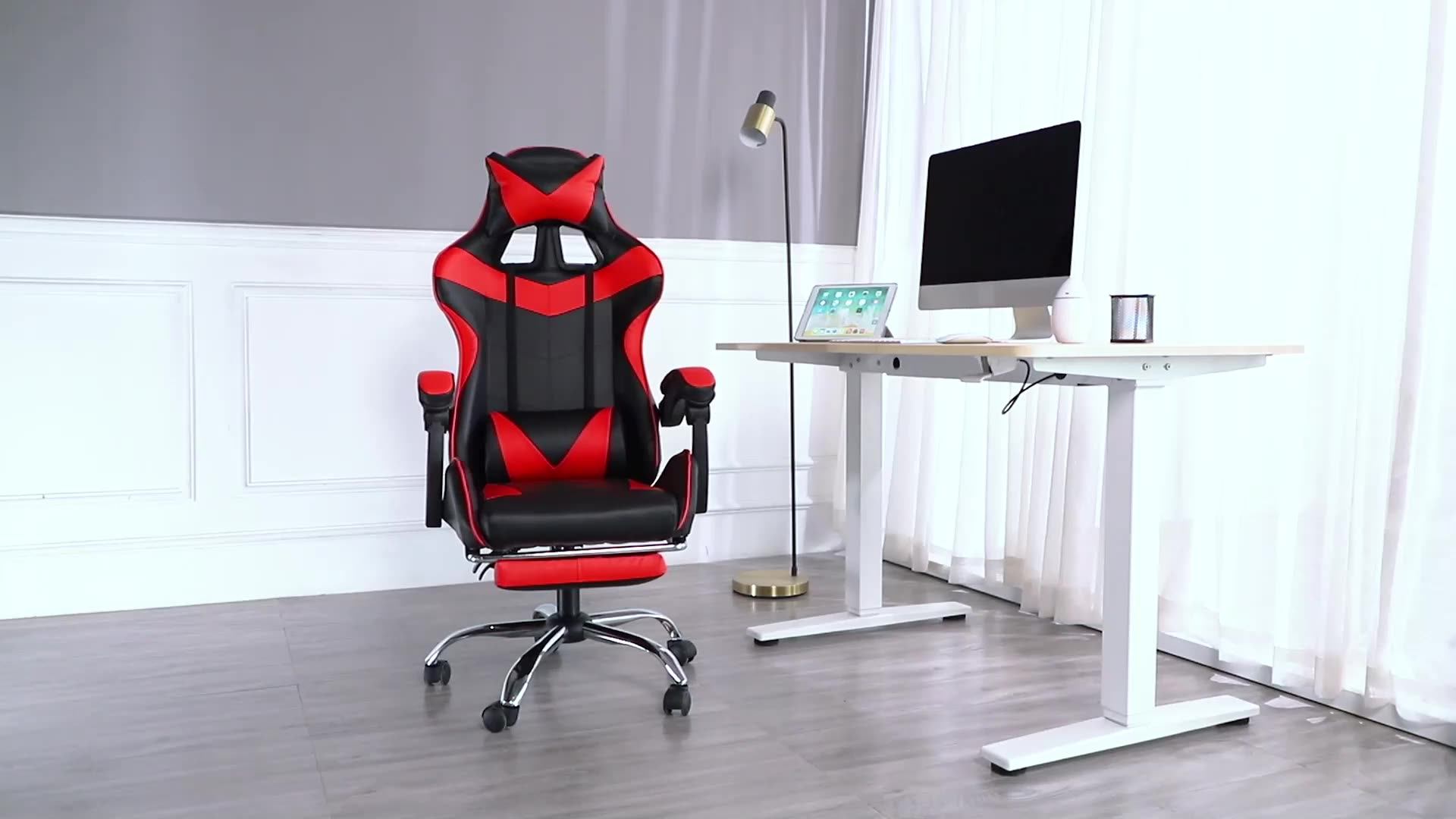 2021 Modern Luxury Home Office Furniture Cheap Silla Gamer Black Ceo