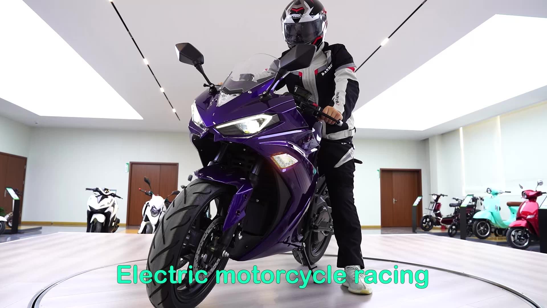 Skd Ckd 17inch 3000w Powerful Electric Motorcycle 90km/ Speed Electric