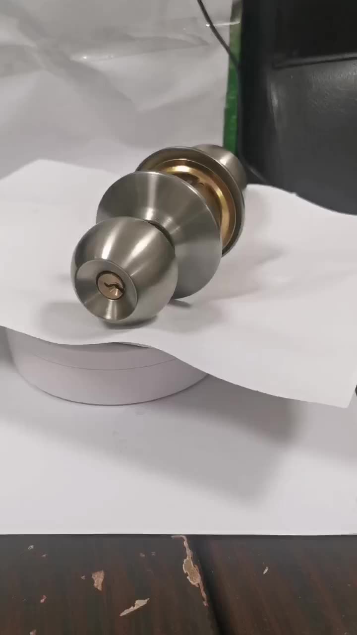 Top Quality Easy Install Stainless Steel Ball Knob Lock,Round Door Knob