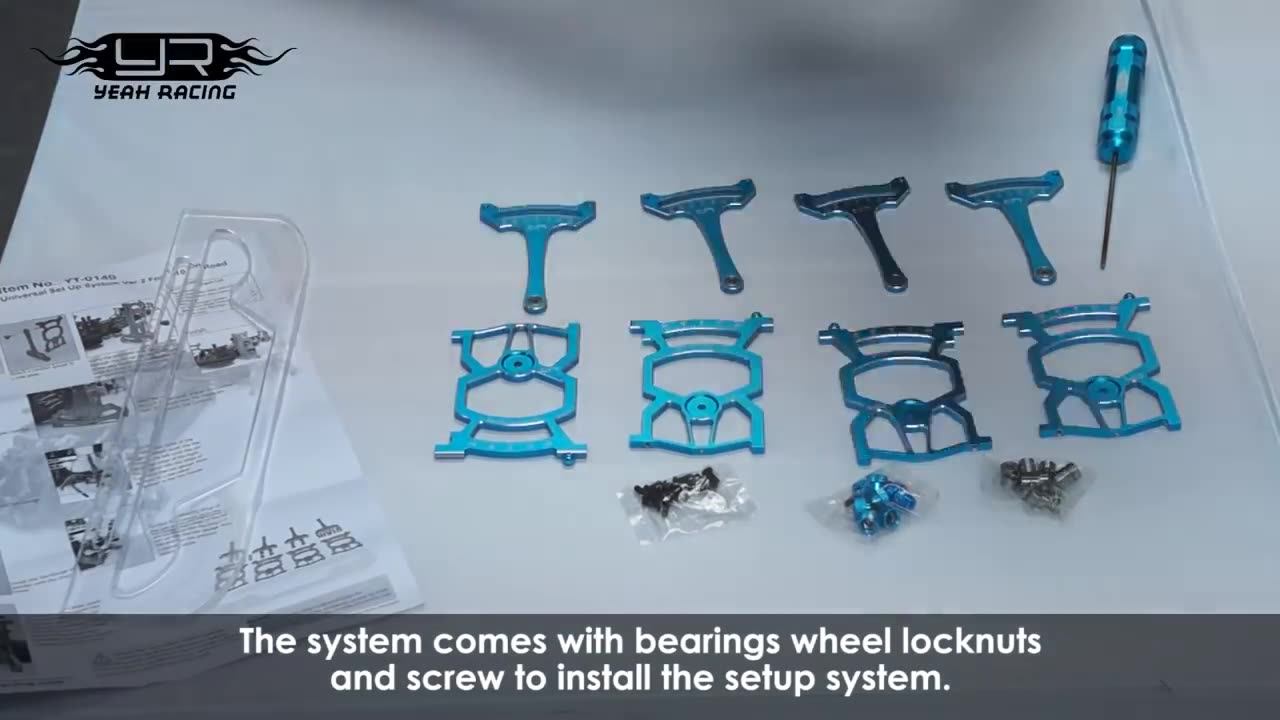 Yeah Racing Universal Set Up System VER.3 For 1/10 On Road #YT
